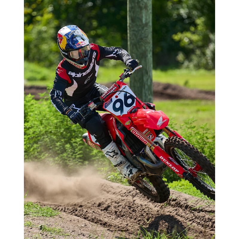 Alpinestars Fluid Haul Motocross-Hose schwarz und weiß