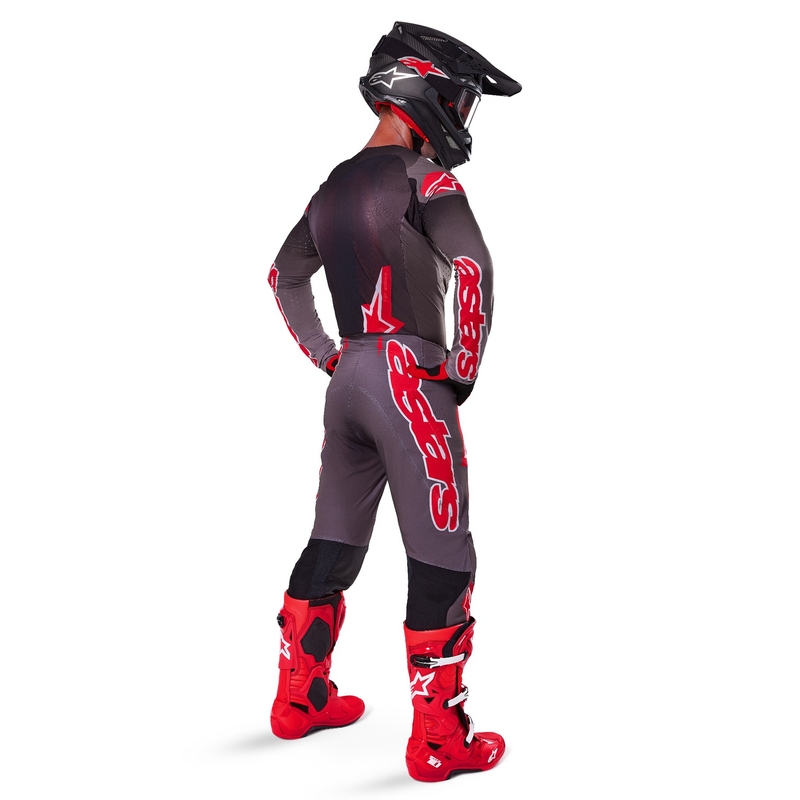 Alpinestars Supertech Lipan Motocrosshose rauchrot