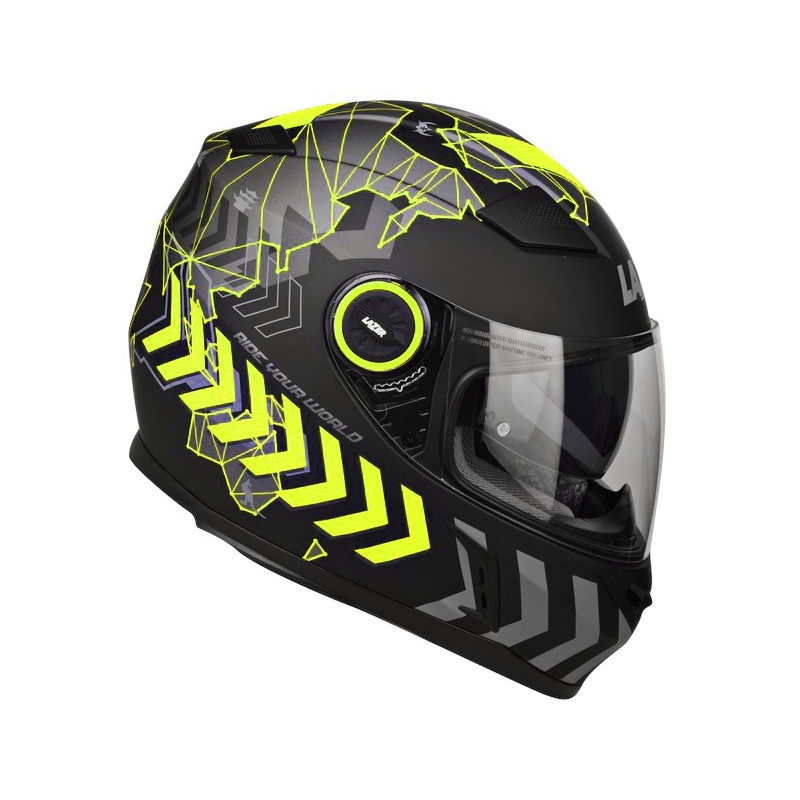 Integralhelm für moto Lazer Bayamo Adam Special Replik fluo gelb Ausverkauf