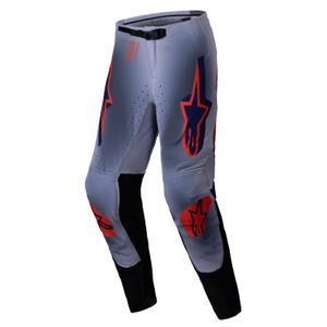 Motocross-Hose Alpinestars Supertech Lipan grau-fluo orange