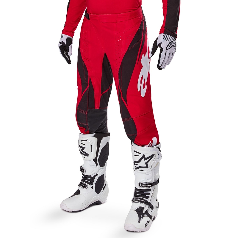 Alpinestars Techstar Dreem Motocrosshose rot-schwarz