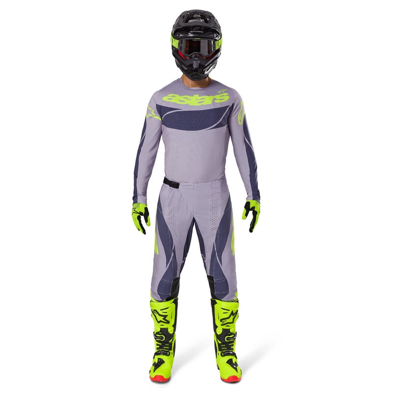 Alpinestars Techstar Dreem Motocross-Hose Grau-Dunkelgrau