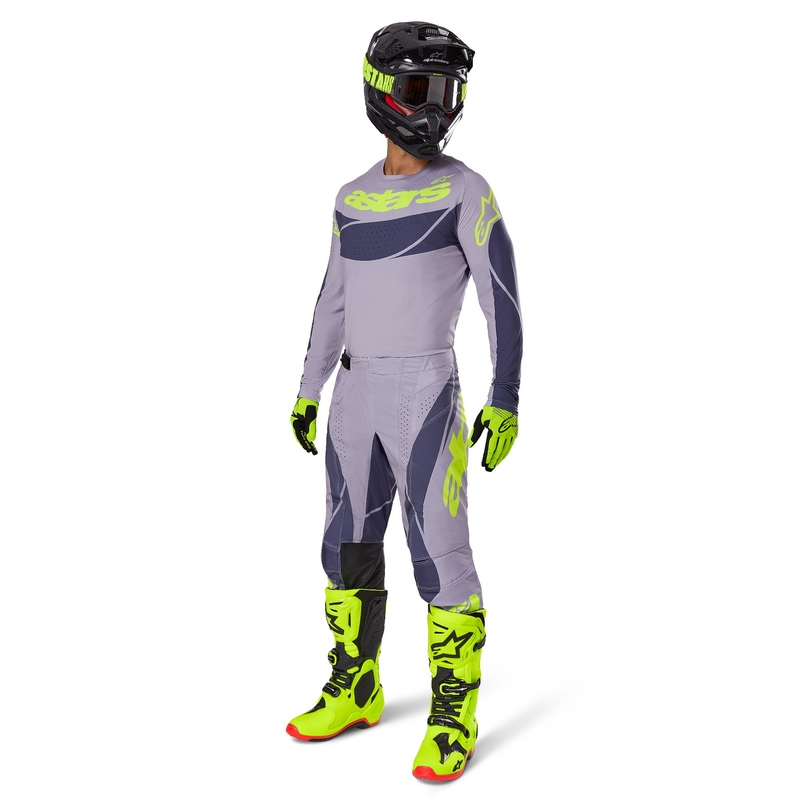 Alpinestars Techstar Dreem Motocross-Hose Grau-Dunkelgrau