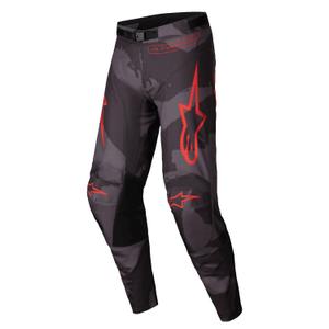 Motocross-Hose Alpinestars Racer Hollow grau camo-fluo orange