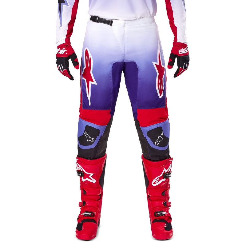 Alpinestars Fluid Wurx Motocrosshose lila-rot