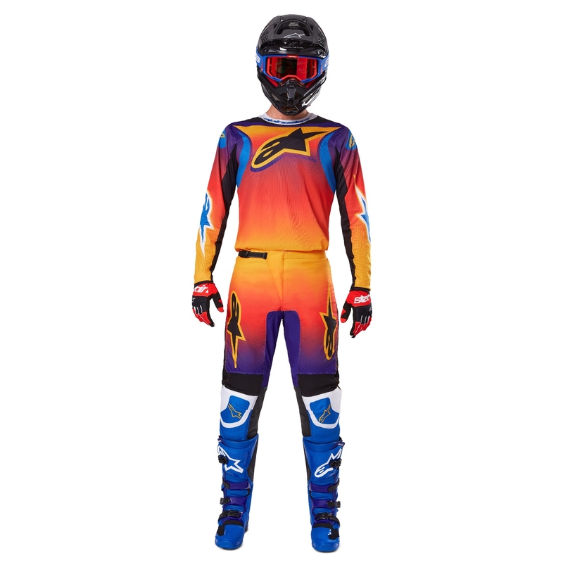 Alpinestars Fluid Wurx Motocross-Hose mehrfarbig