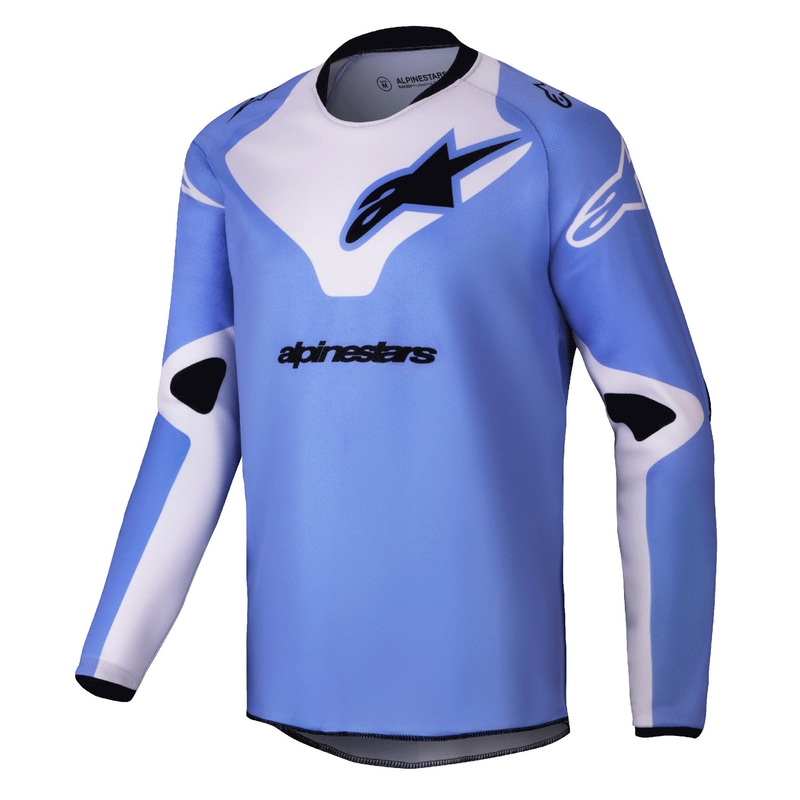 Alpinestars Racer Veil Kinder-Motocross-Trikot lila-schwarz