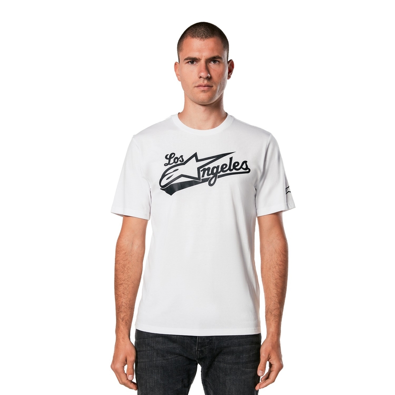 Alpinestars Los Angeles CSF weißes T-Shirt