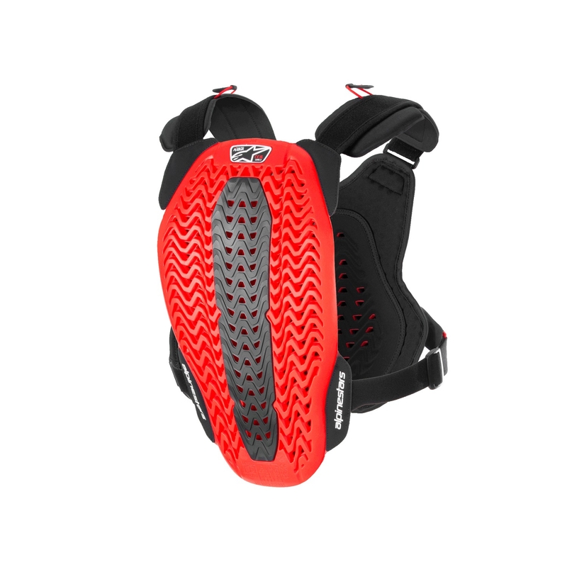 Alpinestars A-5 Plasma Brustschutz schwarz-rot-weiß
