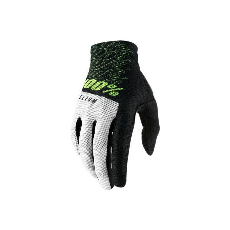 Motocross-Motorradhandschuhe aus 100 % fluogelbem Celium