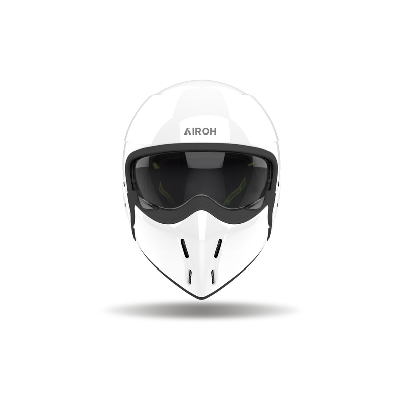 Modularer Motorradhelm Airoh J110 Farbe glänzend weiß