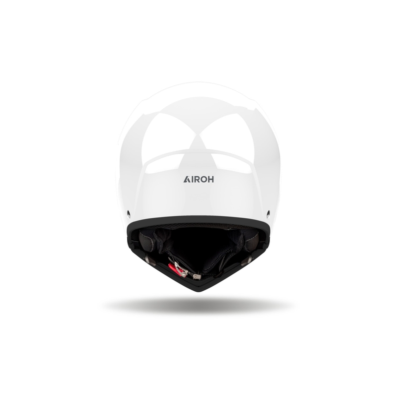 Modularer Motorradhelm Airoh J110 Farbe glänzend weiß