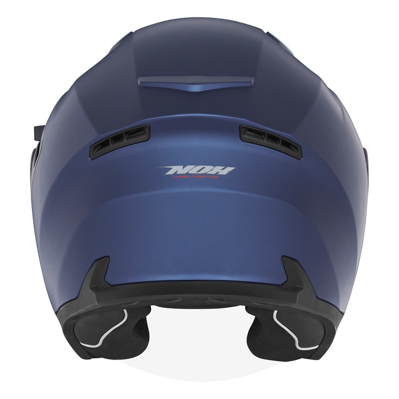 Offener Helm NOX N130 mattblau