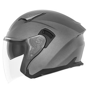 Offener Motorradhelm NOX N130 mattes Titan