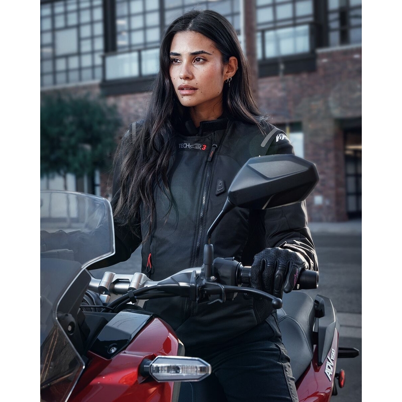 Damen Airbagweste Alpinestars Stella TECH-AIR®3 System schwarz-dunkelgrau