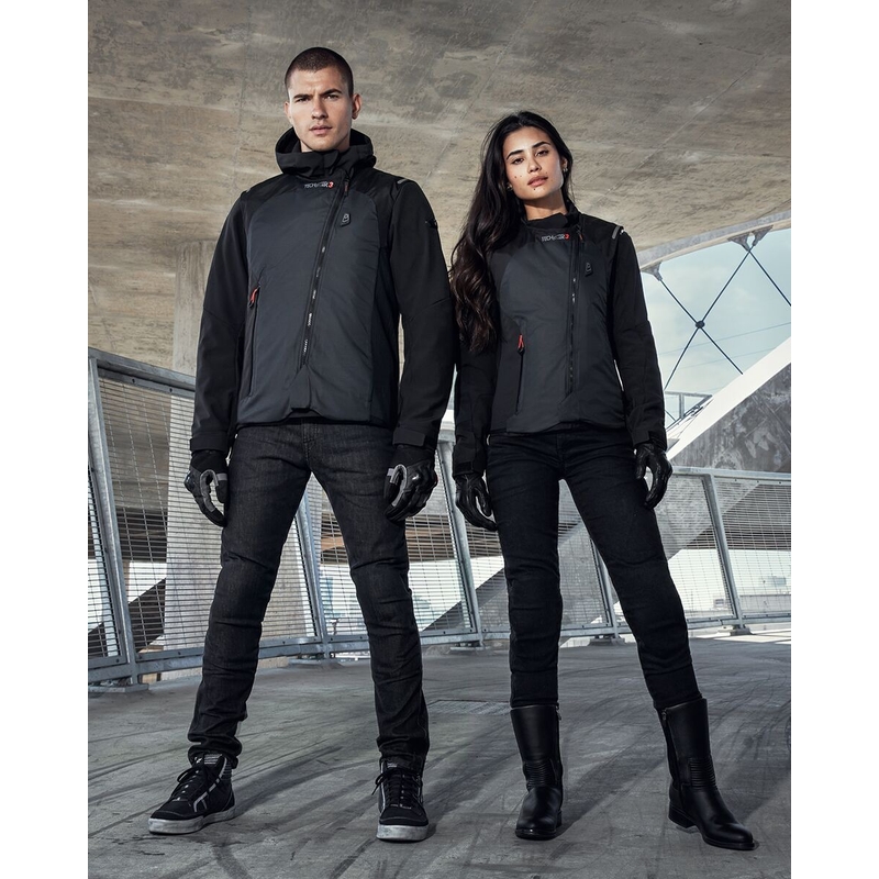 Damen Airbagweste Alpinestars Stella TECH-AIR®3 System schwarz-dunkelgrau