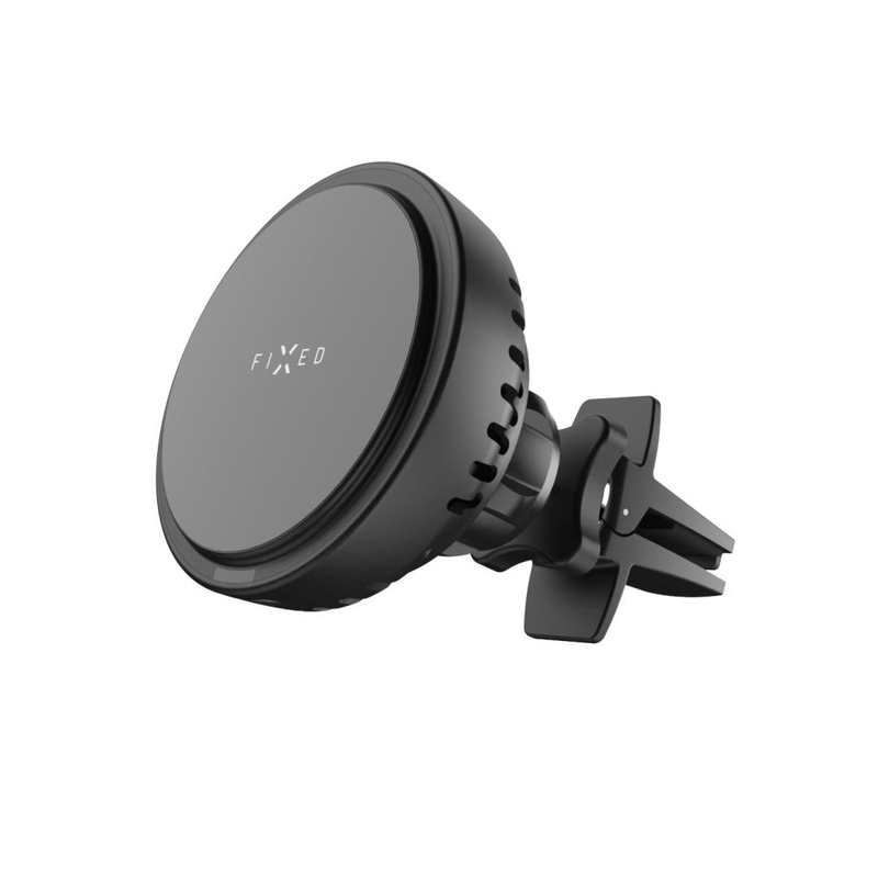 Halterung mit kabellosem Laden und aktiver Kühlung FIXED MagCool mit MagSafe-Befestigung schwarz 15W