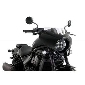 Plexiglas PUIG MIRAGE 21460W clear gloss black housing