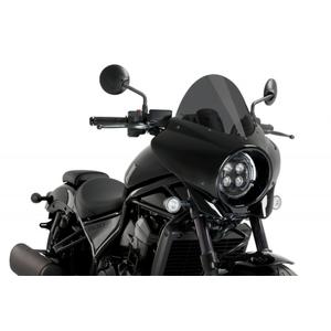 Plexiglas PUIG MIRAGE 21461F dunkel getönt gloss black housing