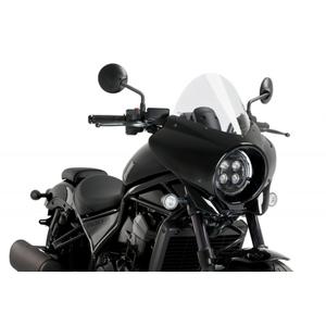 Plexiglas PUIG MIRAGE 21461W clear gloss black housing