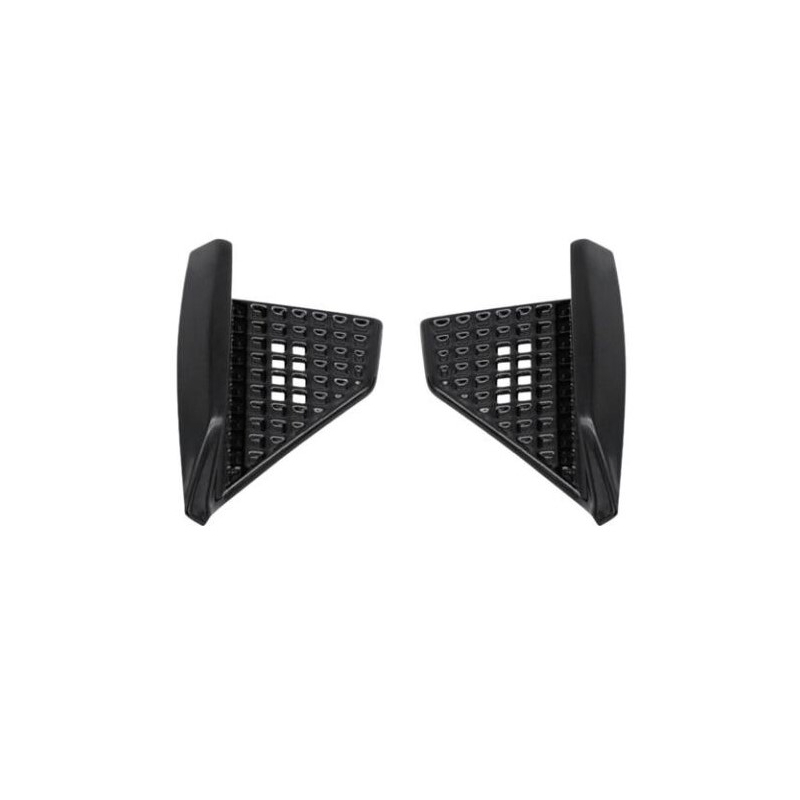 Hintere Belüftungsabdeckung für LS2 MX702/MX708 Helm schwarz