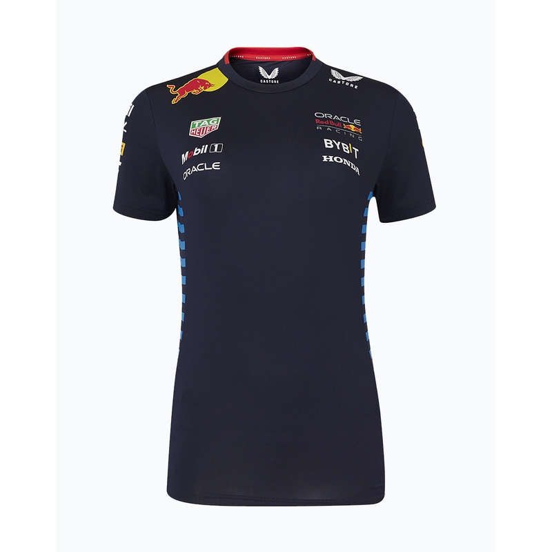 Damen-T-Shirt Red Bull Racing F1 dunkelblau