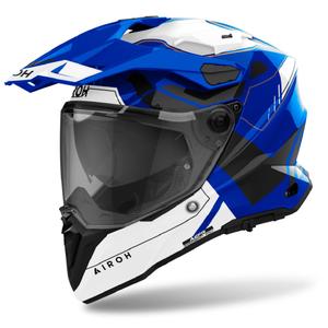 Endurohelm Airoh Commander 2 Reveal 2024 glänzend blau