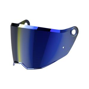 Plexiglas für Airoh Commander 2 Helme blau verspiegelt