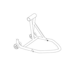 Motorrad Ständer PUIG SIDE STAND 5849N schwarz rechts