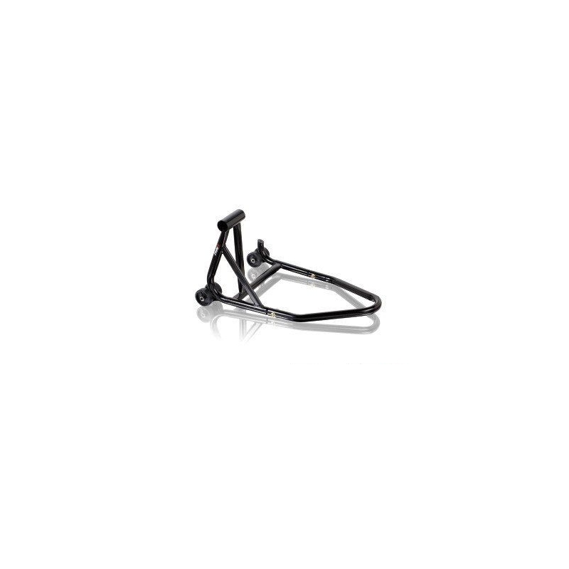 Rear stand PUIG schwarz for single-sided swingarm with left-side transmission