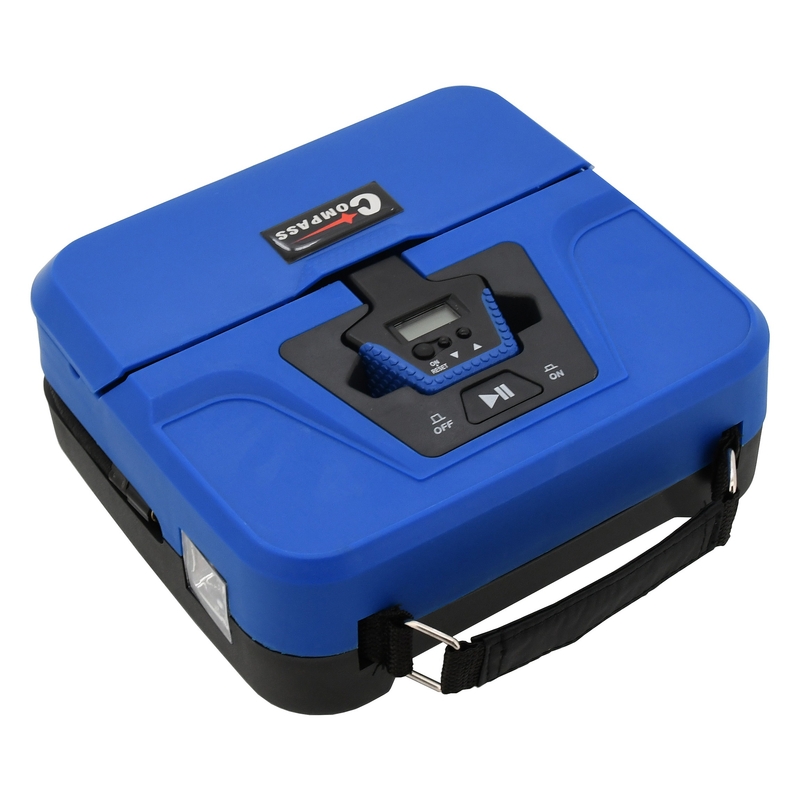 Kompressor 12V BOX digital 3in1