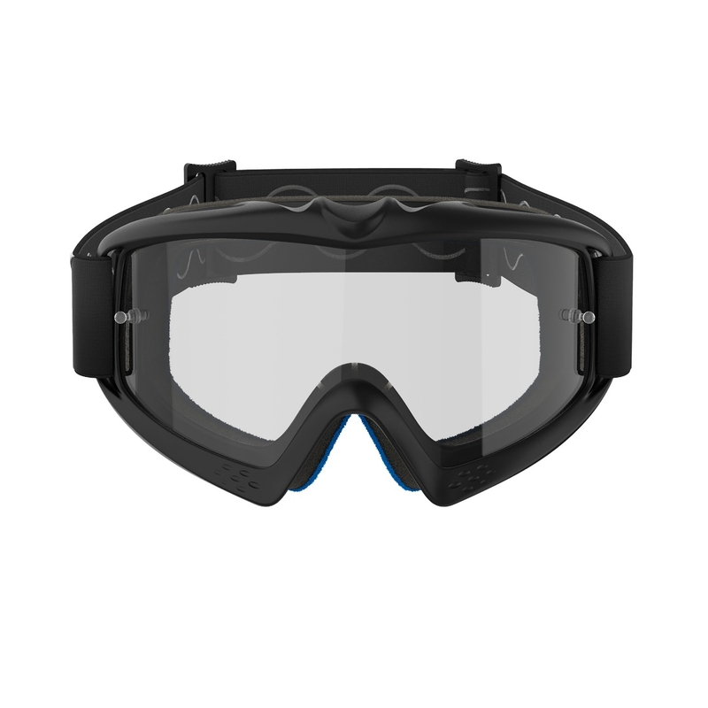 Alpinestars Vision Youth Corp Kinder-Motocross-Brille schwarz mit klarer Linse