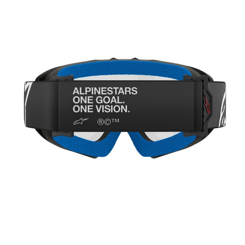 Alpinestars Vision Youth Corp Kinder-Motocross-Brille schwarz mit klarer Linse