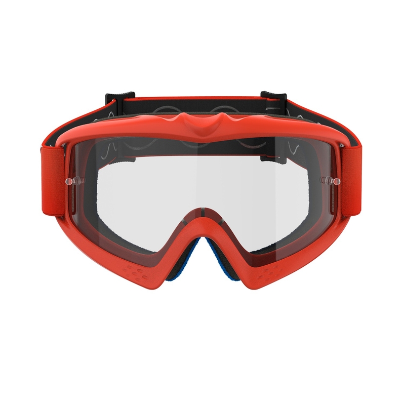 Alpinestars Vision Youth Corp Kinder-Motocross-Brille orange mit klarer Linse