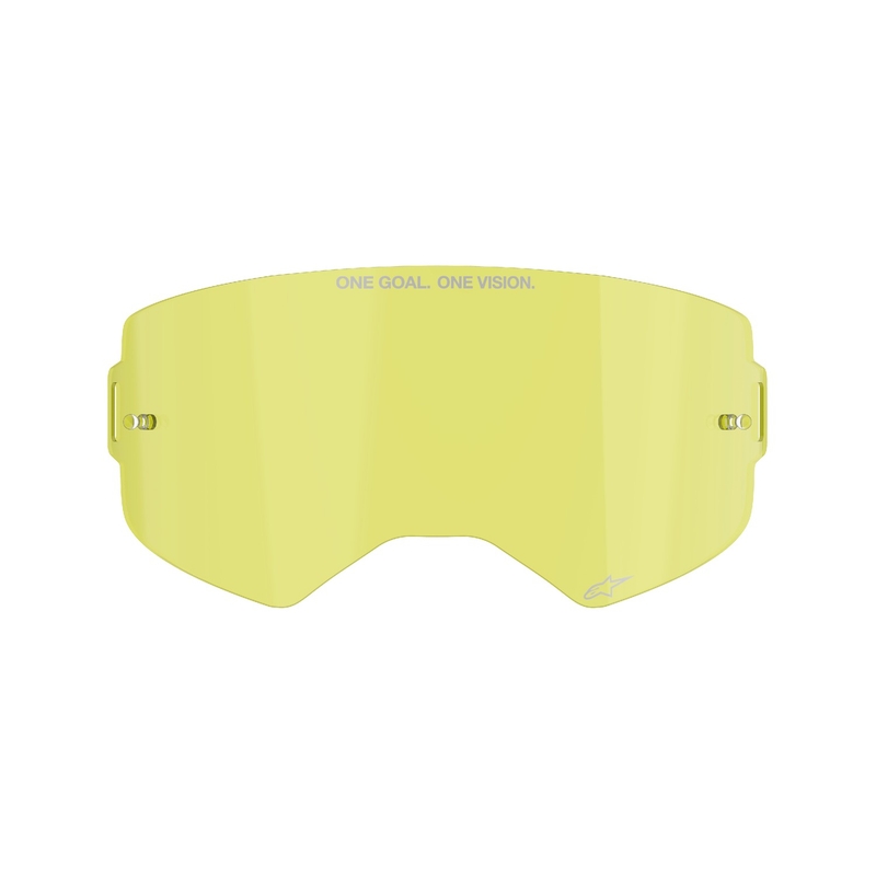Plexiglas für Alpinestars Supertech-Brille gelb