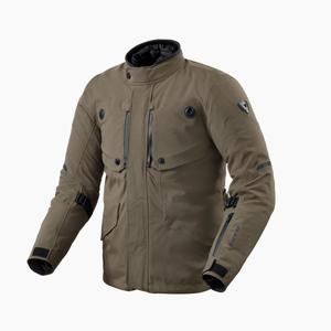 Revit Trench 2 GTX Motorradjacke grün