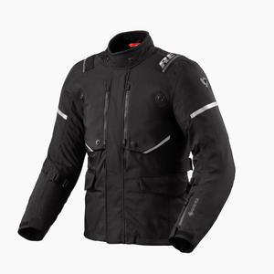 Revit Vertical GTX Motorradjacke schwarz-silber