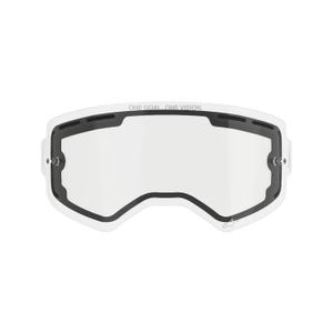 Plexiglas für Alpinestars Supertech Doppel-Antifog-Brille klar