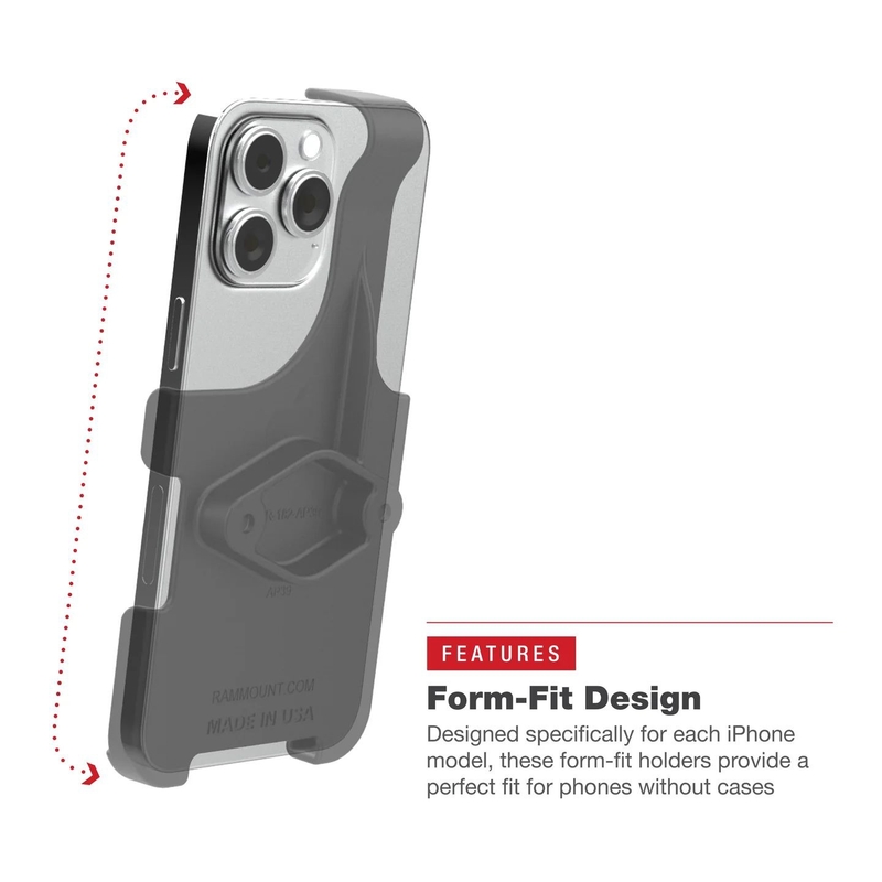 RAM Mounts Halterung für Apple iPhone 13/13 Pro/14/14 Pro/15