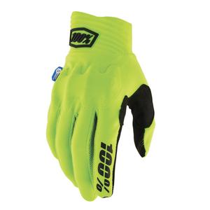 Motocross-Handschuhe 100 % Cognito Smart Shock fluogelb