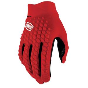 Motocross-Handschuhe 100 % Geomatic rot