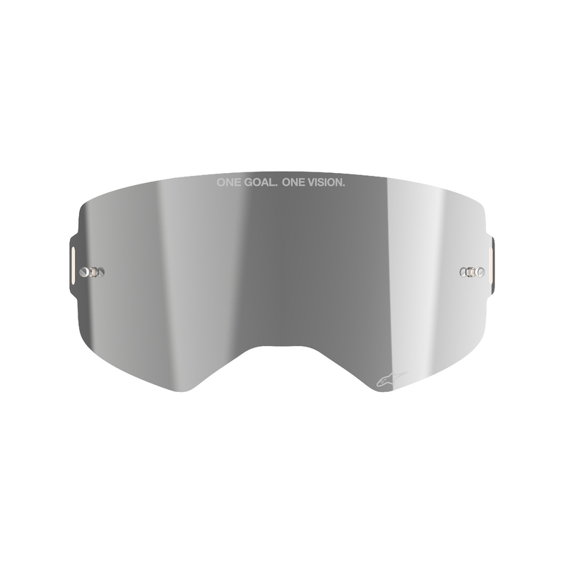 Plexiglas für die Alpinestars Supertech Absolute Vision™ Brille in Spiegelsilber