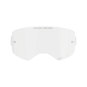 Plexiglas für klare Alpinestars Supertech-Brillen