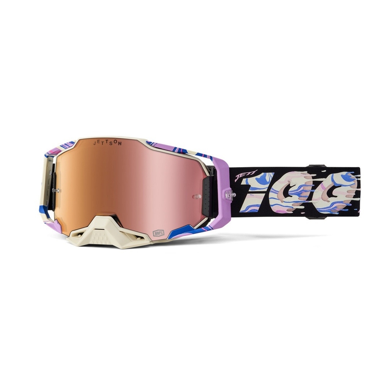 Motocross-Brillen-Set 100% Armega 2 Le Donut 2-tlg
