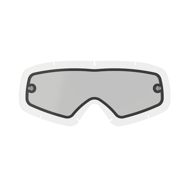 Kinder-Plexiglas für Alpinestars Vision Youth Doppel-Antifog-Klarbrille