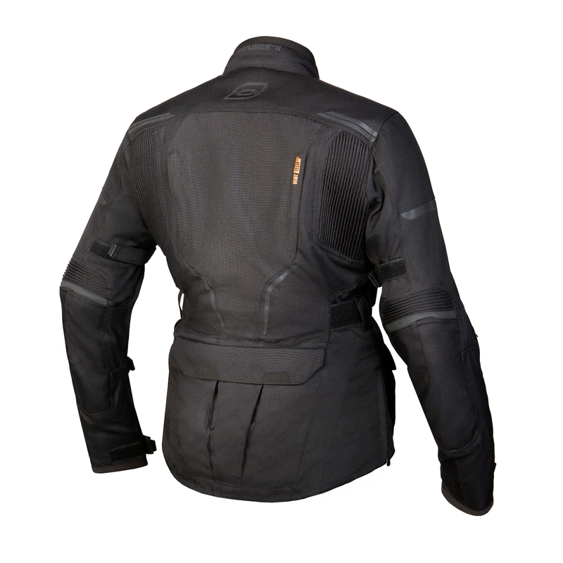 Women's Ozone Explorer II Schwarz Motorrad Jacke Ausverkauf