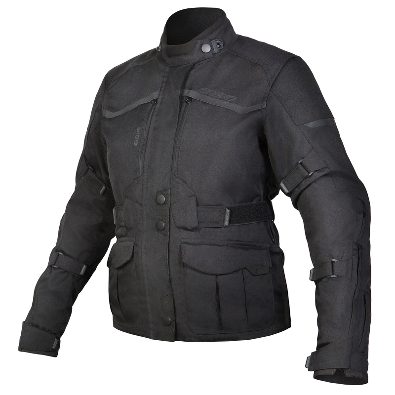 Women's Ozone Explorer II Schwarz Motorrad Jacke Ausverkauf