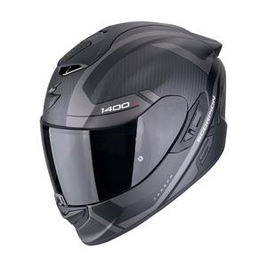 Integrierter Motorradhelm Scorpion EXO-1400 EVO II CARBON AIR ENKO mattschwarz-silber