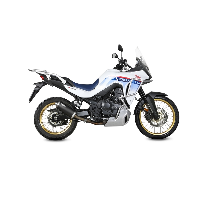 Auspuffendstück STORM OVAL schwarz