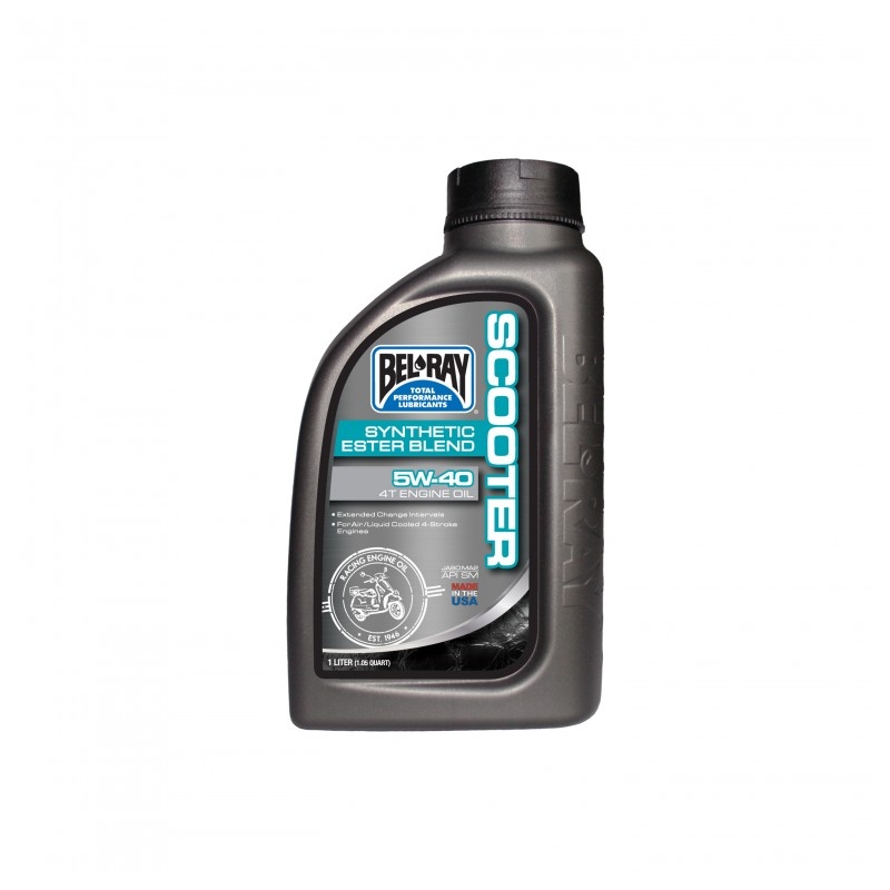 Motoröl Bel-Ray SCOOTER SYNTHETIC ESTER BLEND 4T 5W-40 1 l